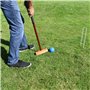 Big Game Hunters Ensemble De Croquet Cottage De Quatre Joueurs dans Un Sac - Kit De Croquet pour Adultes