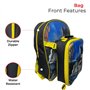 DC Comics Sac à dos Batman avec sac à déjeuner pour enfants, sac d'école, ensemble de repas isotherme assorti 2 pièces