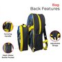 DC Comics Sac à dos Batman avec sac à déjeuner pour enfants, sac d'école, ensemble de repas isotherme assorti 2 pièces