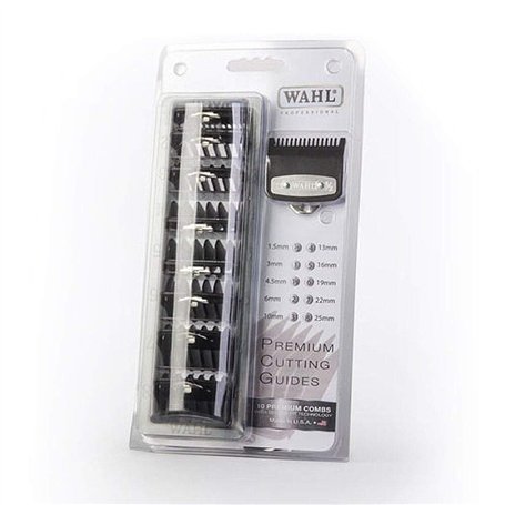 Wahl Lot de peignes de qualité supérieure 1-8
