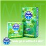Premium Skins Préservatifs aromatisés à la menthe Big Box- Préservatifs ultra fins aromatisés pour la bouche et les rapports sex