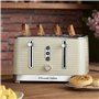 Russell Hobbs Inspire 24384 Grille-pain à 4 tranches (fentes extra larges, fonction levée élevée, 6 niveaux de brunissement, fon