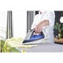 Russell Hobbs Fer à repasser vapeur [2400W, 180g vapeur supplémentaire] EasyStore Pro Wrap&Clip (réservoir 320ml, chauffage rapi