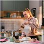 Russell Hobbs Bouilloire en verre [1,7L, température réglable 40-100°] Calm (éclairage intérieur & son apaisant, Technologie Qui
