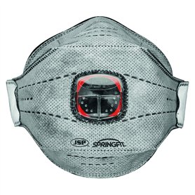 JSP Masque jetable trois plis Springfit™ FFP3OV (436) avec Valve Typhoon™ vente au détail (BGA802-206-N00)