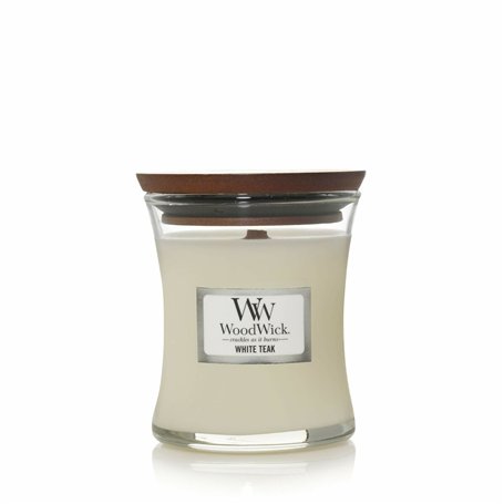 Bougie Parfumée Woodwick Core Mini White Teak 85 g