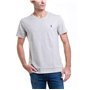 Ralph Lauren Tee-Shirts, Gris (Grey Heather A0004), L Hommes