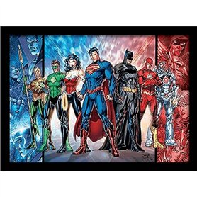 DC Comics (Justice League United 30 x 40 cm Objet Souvenir