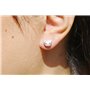 findout Dames en Argent Sterling Bonjour Kitty Chat Amour Boucles d'oreilles de Mode, pour Les Femmes Filles Enfants. (f1759), A