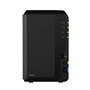 Synology DS218 16TB 2 Bay NAS SolutionInstallée avec 2 x 8TB Seagate IrownWolf Disques