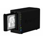 Synology DS218 16TB 2 Bay NAS SolutionInstallée avec 2 x 8TB Seagate IrownWolf Disques