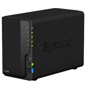 Synology DS220+ 4To NAS 2 Baies avec 2 x Disques Durs WD Red de 2To Noir