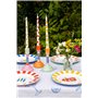 Talking Tables Vase Soliflore en Verre Transparent pour Fleurs Décoration Élégante Centre de Table Mariage Rebord de Fenêtre Fêt