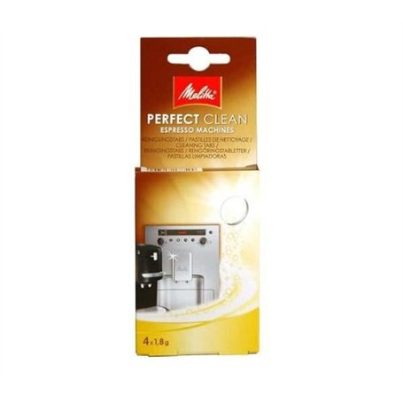 MELITTA Tablettes de Nettoyage Pour Machine à Café ou Machine-Pad - 4 x 1