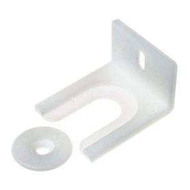 Paxanpax Support de fixation coulissant pour porte de réfrigérateur/congélateur intégré compatible avec AEG