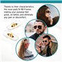 Plaquettes nasales en Silicone Souple de qualité supérieure compatibles avec RB Aviator | Remplacement Certain RB Aviator | Coul