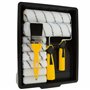 Coral 10501 Easy Coater Kit de peinture avec tête et mini rouleau et pinceau hybride 12 pièces