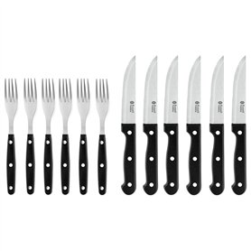 Russell Hobbs Lot de 6 Couteaux à Steak avec Lame Dentelée