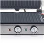 Petra Gril électrique 2000W, Grandes plaques 29 x 23cm, Ouverture à 180 pour la cuisson sur 2 surfaces, Revêtement antiadhésif e