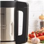 Petra Machine à soupe 900W, Blender à Soupe Chauffant, Pichet en acier inoxydable1,6 L, 5 programmes de cuisson, Écran digital, 