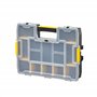 Stanley 1-97-483 Organiseur À Intercalaires mobile Sort master - Couvercle Alvéolé et Transparent pour Voir Le Contenu - Compact