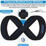 Sangle Musculation Gym Levage Support de Poignet Bandage Fitness Lifting Straps Entraînement Bodybuilding H