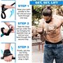 RDX Figure 8 Sangle, Sangle Musculation Gym Levage Support de Poignet Bandage Fitness Lifting Straps Entraînement Bodybuilding H