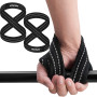 Sangle Musculation Gym Levage Support de Poignet Bandage Fitness Lifting Straps Entraînement Bodybuilding H