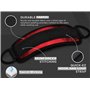 RDX Sangle Cheville Musculation Anneau D'Haltérophilie Machine Fixation Ankle Straps, Poignet Wraps Fitness Entraînement, Exerci