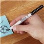 Sharpie Lot de 4 marqueurs permanents à pointe ultra fine – Encre noire