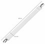 4X Clips pour draps de lit Blancs – Attaches pour Bretelles – Sangles pour Porte-Matelas pour draps Plats et Housses – Sangle él
