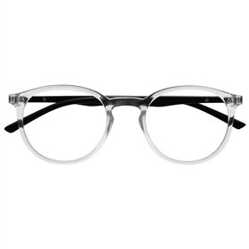 OPULIZE Met Lunettes de Lecture Anti-Lumière Bleue Monture Ronde et Mince Charnières à Ressort Améliore le Sommeil Jeux Ordinate