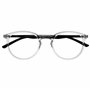 OPULIZE Met Lunettes de Lecture Anti-Lumière Bleue Monture Ronde et Mince Charnières à Ressort Améliore le Sommeil Jeux Ordinate