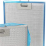 Filtre en maille métallique Spares2go pour hotte/extracteur d'air/grille d'aération (lot de 3 filtres, 30 x 25 cm, argenté)