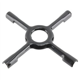 SPARES2GO Support Universel pour Plaque de Cuisson à Gaz en Céramique Moka Dessous de Plat (Petit 130 mm)