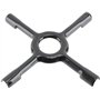 SPARES2GO Support Universel pour Plaque de Cuisson à Gaz en Céramique Moka Dessous de Plat (Petit 130 mm)