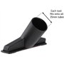 SPARES2GO Mini Kit d'outils de Nettoyage compatible avec Shark Aspirateurs (35 mm de Diamètre)