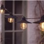 Lights4fun Guirlande Guinguette Solaire à 15 Ampoules avec Abat-Jour au Style Industriel LED Blanc Chaud 8 Modes de 2