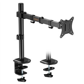 VonHaus Support pour Écran de 13-32" - Bras Articulé Écran PC avec Pince de Bureau