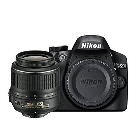 Nikon D3200 SLR numérique avec kit d'objectif VR II 18-55 mm - Noir (24