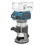 KATSU FIT-BAT 21V Brushless Défonceuse sans Fil Affleureuse à Bois Plastifieuse Routeur Menuisiers Outil avec 3 Pinces à Mandrin