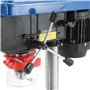 KATSU Perceuse à Colonne d'établi avec étau 375W 5 Vitesses 55mm Profondeur de Perçage, électrique Réglable en Hauteur Outil de 
