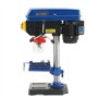 KATSU Perceuse à Colonne d'établi avec étau 375W 5 Vitesses 55mm Profondeur de Perçage, électrique Réglable en Hauteur Outil de 
