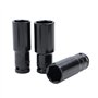 KATSU 1/2" Jeu de Douilles Profondes Impact 10 Pièces 8mm-24mm Métrique Clé Jeu de Douilles à Chocs Profondes, Outil de Réparati