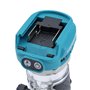 KATSU FIT-BAT 18V/21V Brushless Affleureuse à Bois Défonceuse sans Fil Routeur Menuisiers Outil avec Base, 3 Mandrins 1/4", 6 mm
