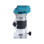 KATSU FIT-BAT 18V/21V Brushless Affleureuse à Bois Défonceuse sans Fil Routeur Menuisiers Outil avec Base, 3 Mandrins 1/4", 6 mm