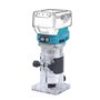 KATSU FIT-BAT 18V/21V Brushless Affleureuse à Bois Défonceuse sans Fil Routeur Menuisiers Outil avec Base, 3 Mandrins 1/4", 6 mm