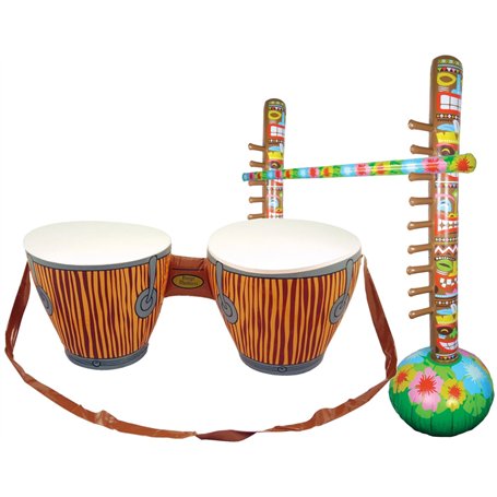 HENBRANDT Pack gonflable pour bongo tropical et bar Limbo