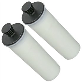 Spares2go Détartrant Cartouche de Filtre pour Karcher SC3 Nettoyeur Vapeur (Lot de 2)