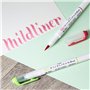 Zebra Mildliner Lot de 10 surligneurs pinceaux et marqueurs à double extrémité Couleurs assorties